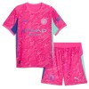 Camiseta de fútbol Manchester City Gianluigi Donnarumma 25 Portero Niño 2025-26 Rosa
